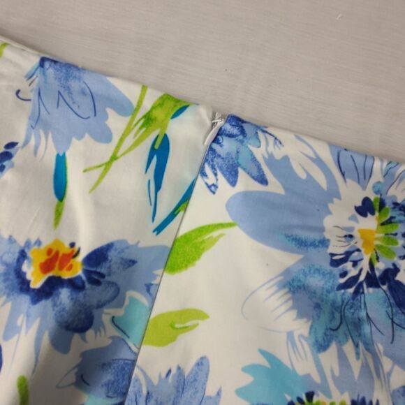 Patrick Christopher Vintage White  Floral Skirt - Picture 10 of 10